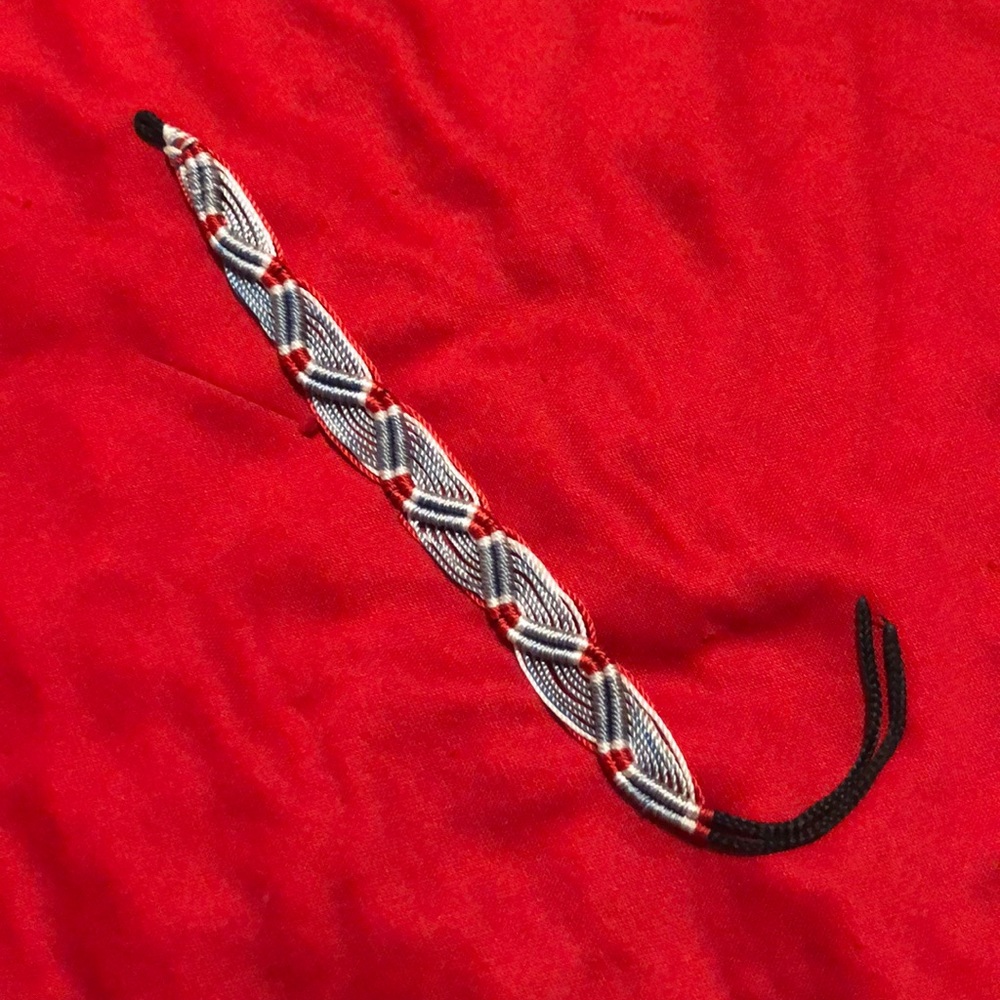Yarn bracelet